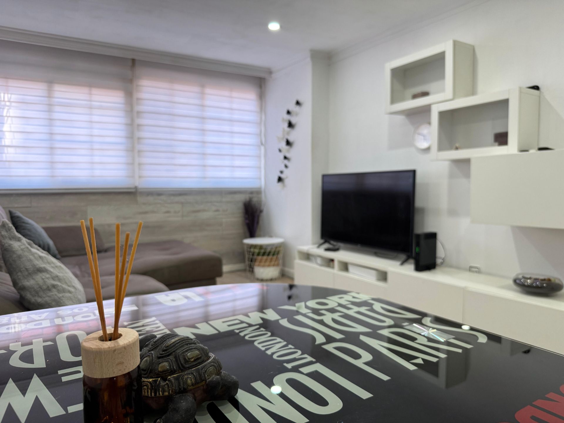 Living room of Flat for sale in  Valencia Capital  with Parquet flooring