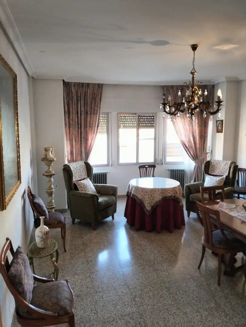 Sala d'estar de Pis en venda en Munera amb Calefacció, Terrassa i Traster