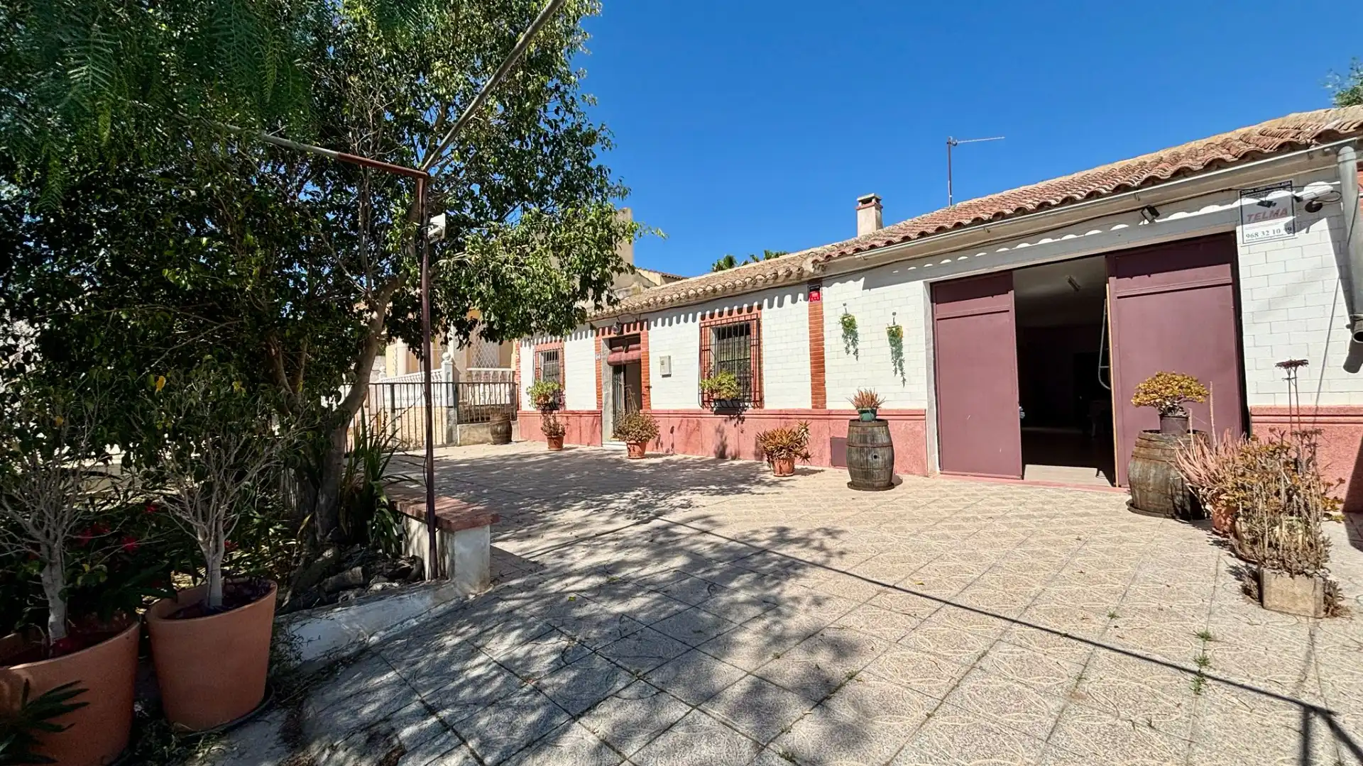 Vista exterior de Casa o chalet en venta en Fuente Álamo de Murcia con Jardín privado y Amueblado