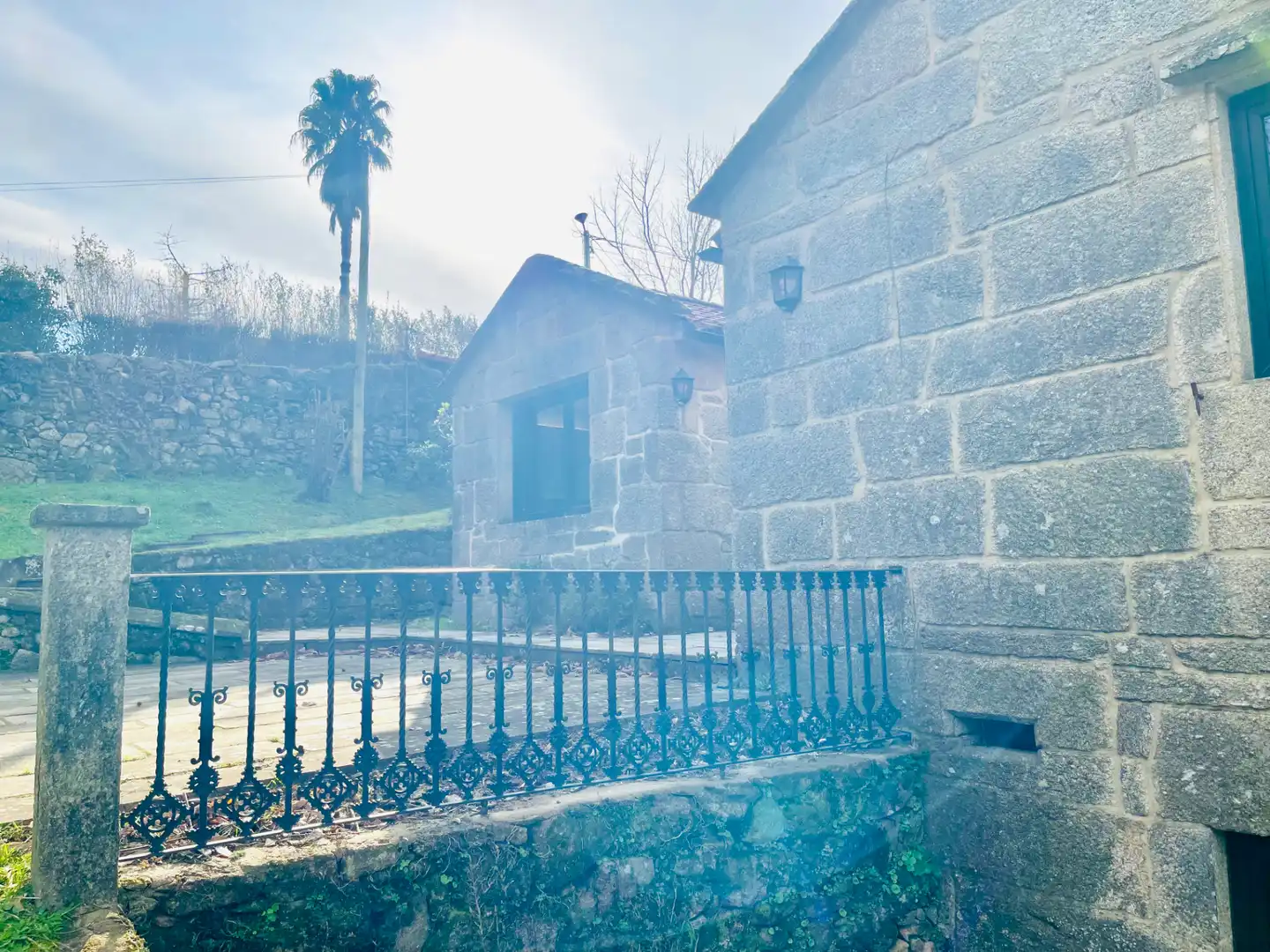 Vista exterior de Finca rústica en venta en Soutomaior con Calefacción, Jardín privado y Terraza
