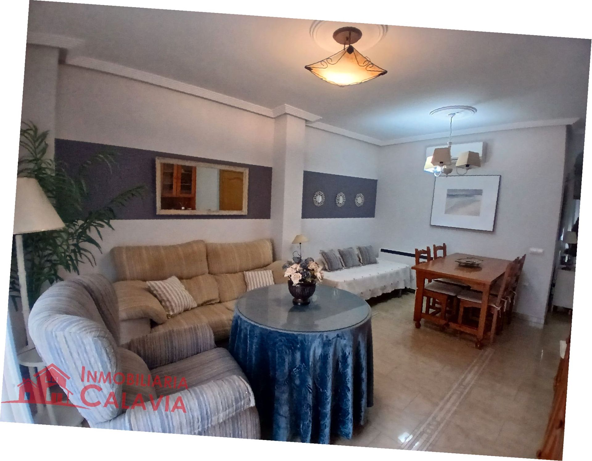 Sala d'estar de Pis en venda en Baeza amb Aire condicionat, Calefacció i Moblat