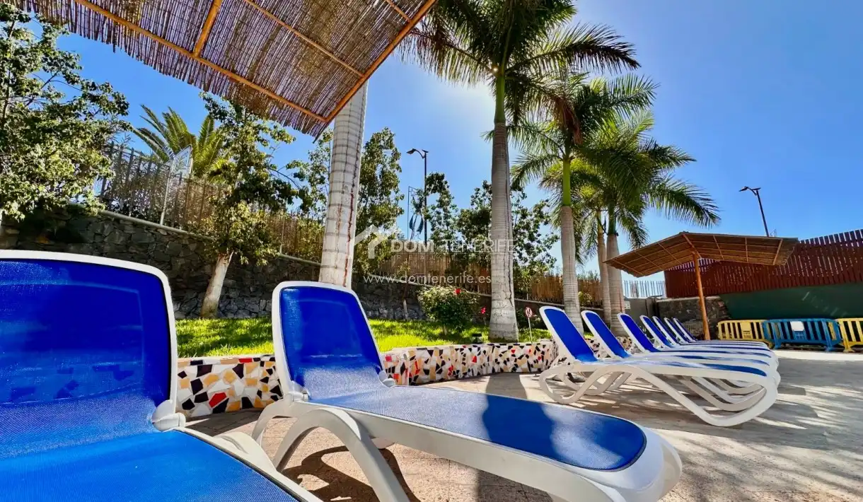 Terrasse von Wohnung zum Verkauf in Santiago del Teide mit Terrasse, Abstellraum und Schwimmbad