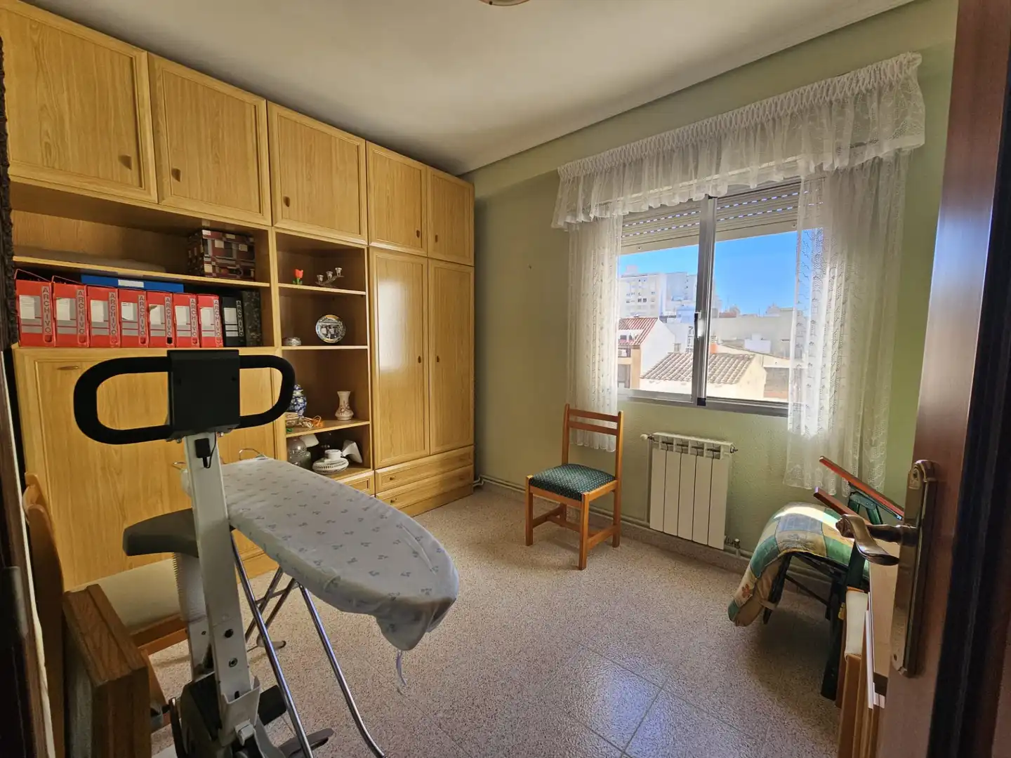 Schlafzimmer von Wohnung zum Verkauf in Castellón de la Plana / Castelló de la Plana mit Heizung, Möbliert und Ofen