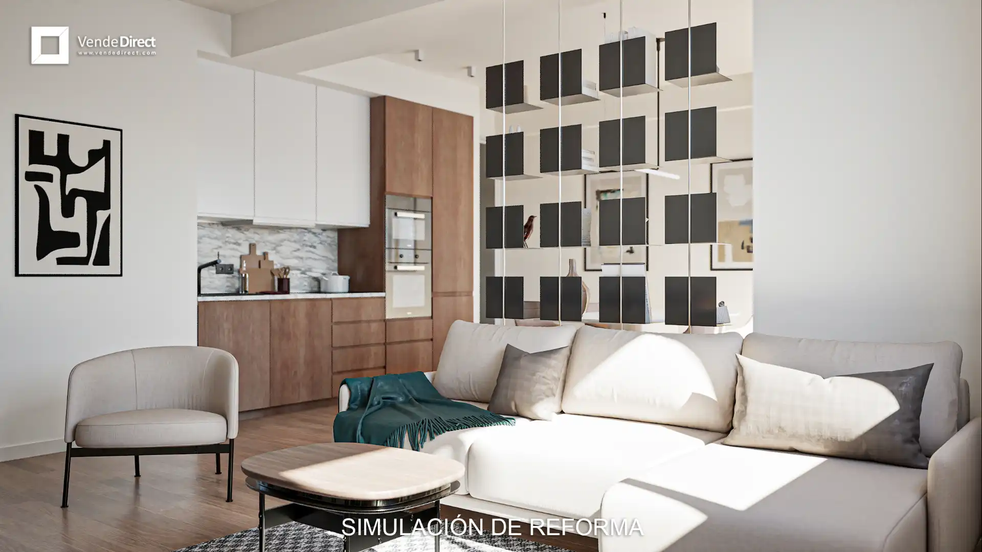 Sala de estar de Piso en venta en Madrid con Aire acondicionado, Calefacción y Parquet
