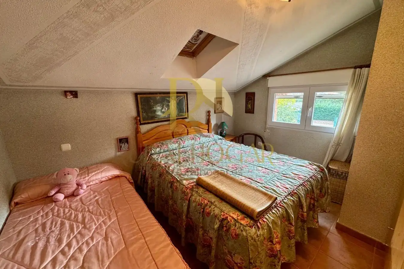 Bedroom of Houses for sale in Molina de Aragón  with Private garden, Parquet flooring and Storage room