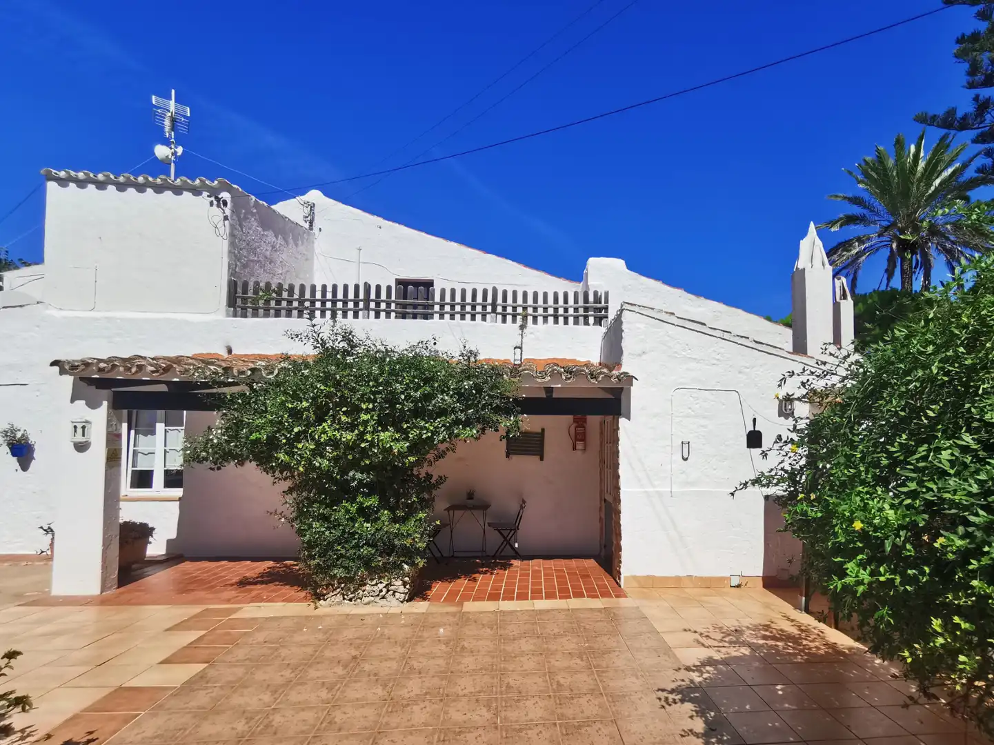 Vista exterior de Finca rústica en venta en Es Castell con Aire acondicionado, Calefacción y Jardín privado