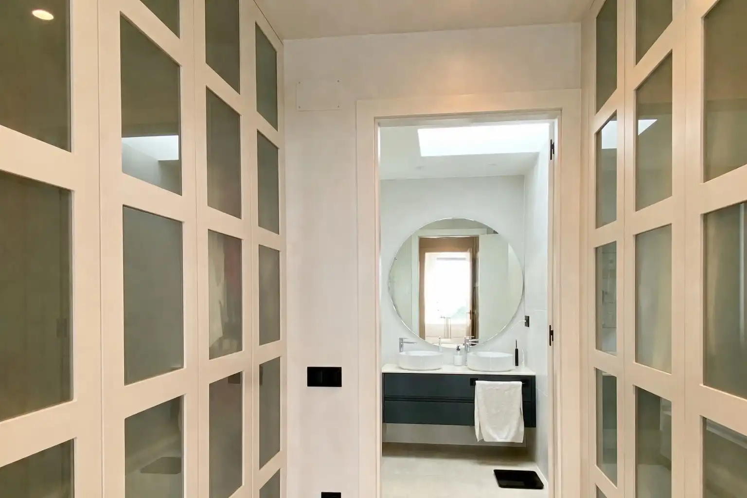 Baño de Casa o chalet de alquiler en Montgat con Aire acondicionado, Calefacción y Jardín privado