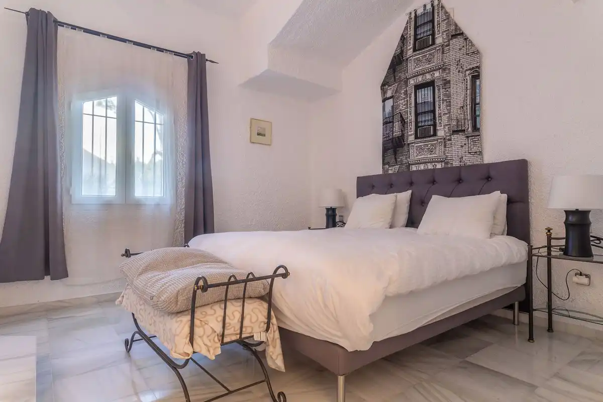 Habitación de Casa o chalet en venta en Marbella con Aire acondicionado, Jardín privado y Amueblado