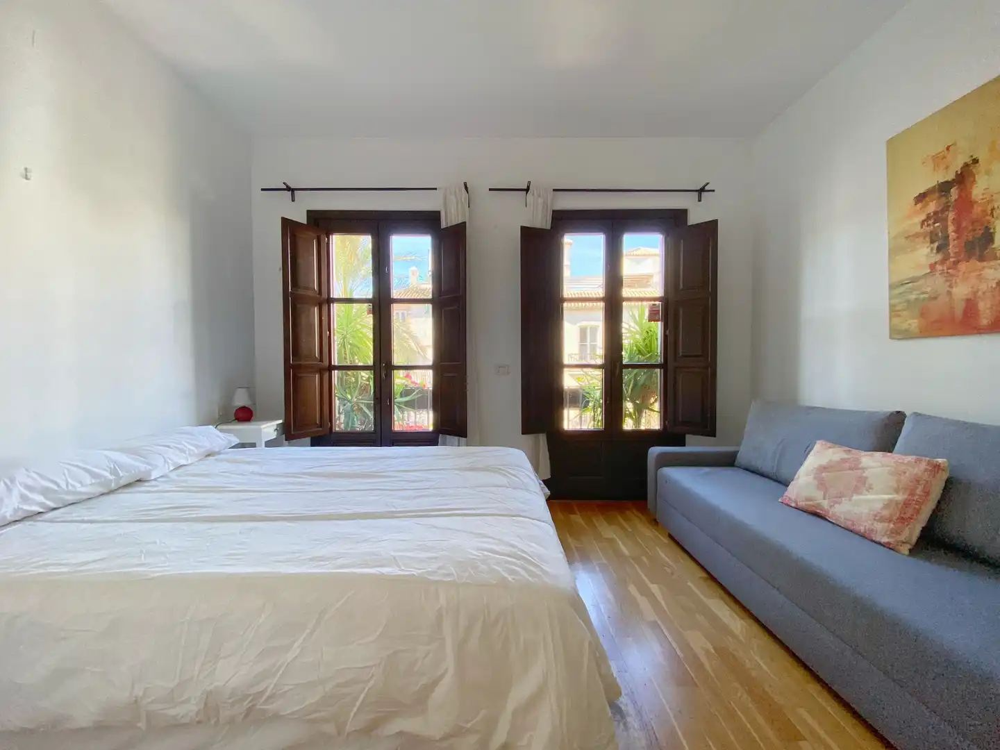 Bedroom of Duplexes for sale in Marbella  with Air Conditioner, Parquet flooring and Furnished