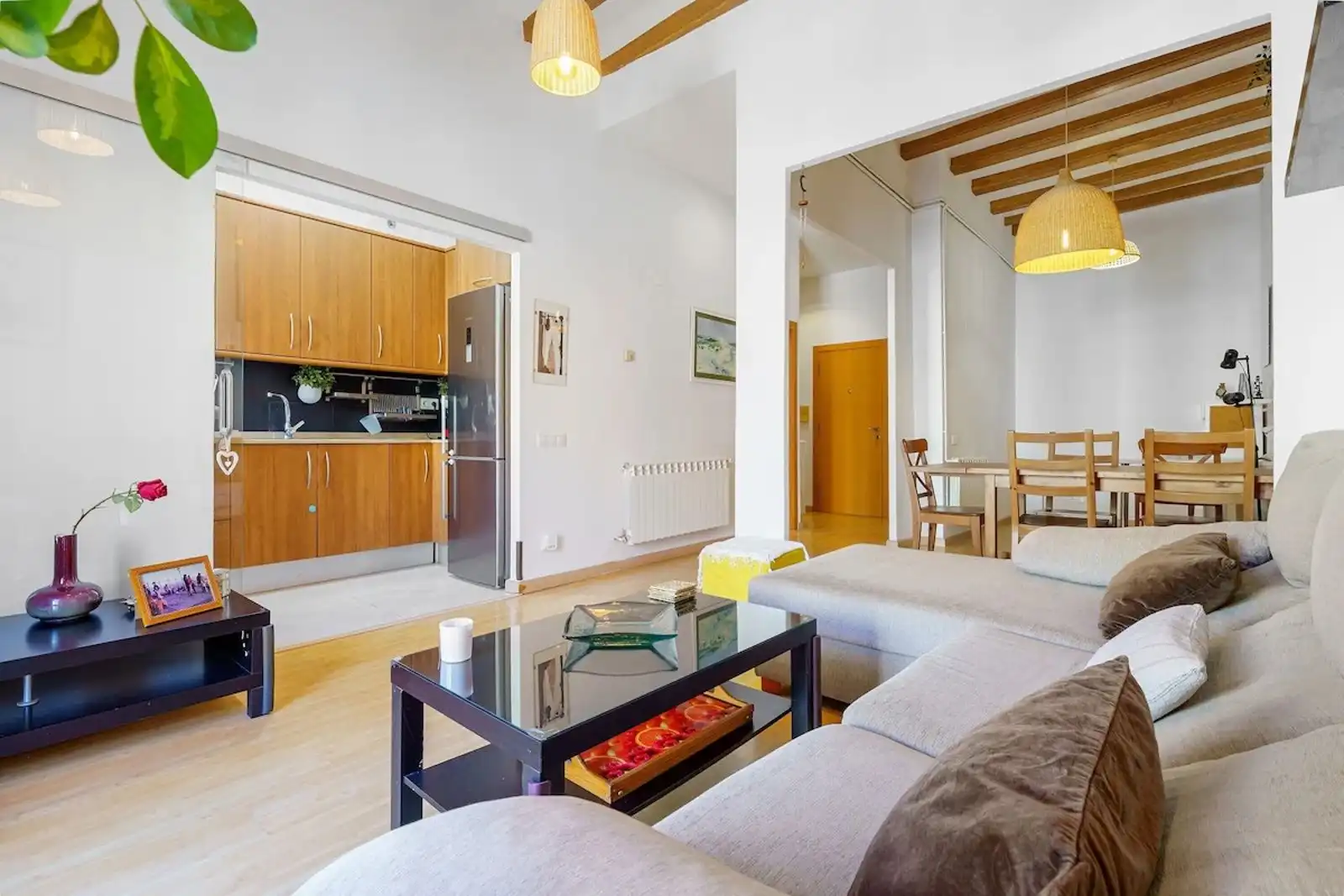 Wohnzimmer von Wohnung zum Verkauf in Tarragona mit Klimaanlage, Heizung und Möbliert