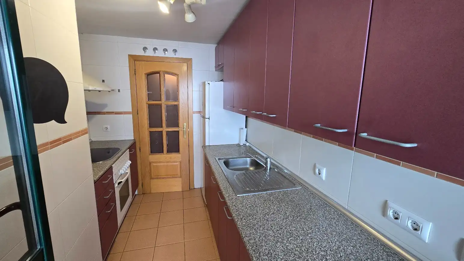 Kitchen of Flat for sale in Ávila  with Heating, Parquet flooring and Terrace