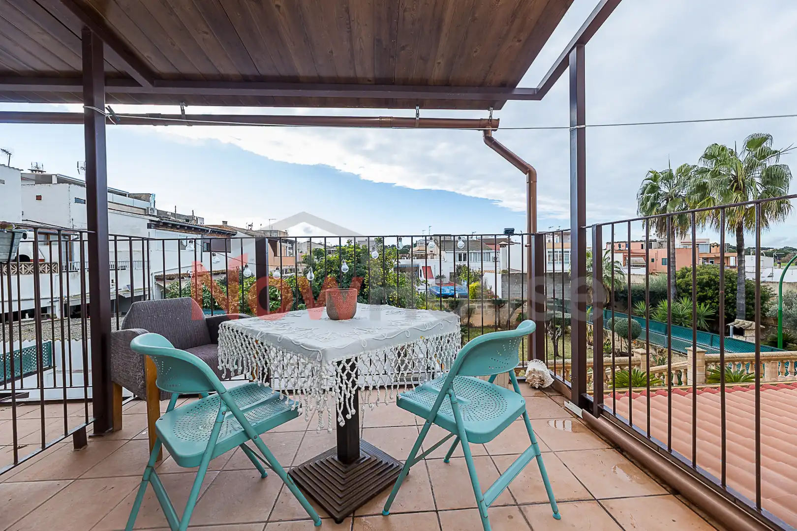 Balcony of Flat for sale in  Palma de Mallorca  with Air Conditioner, Heating and Terrace