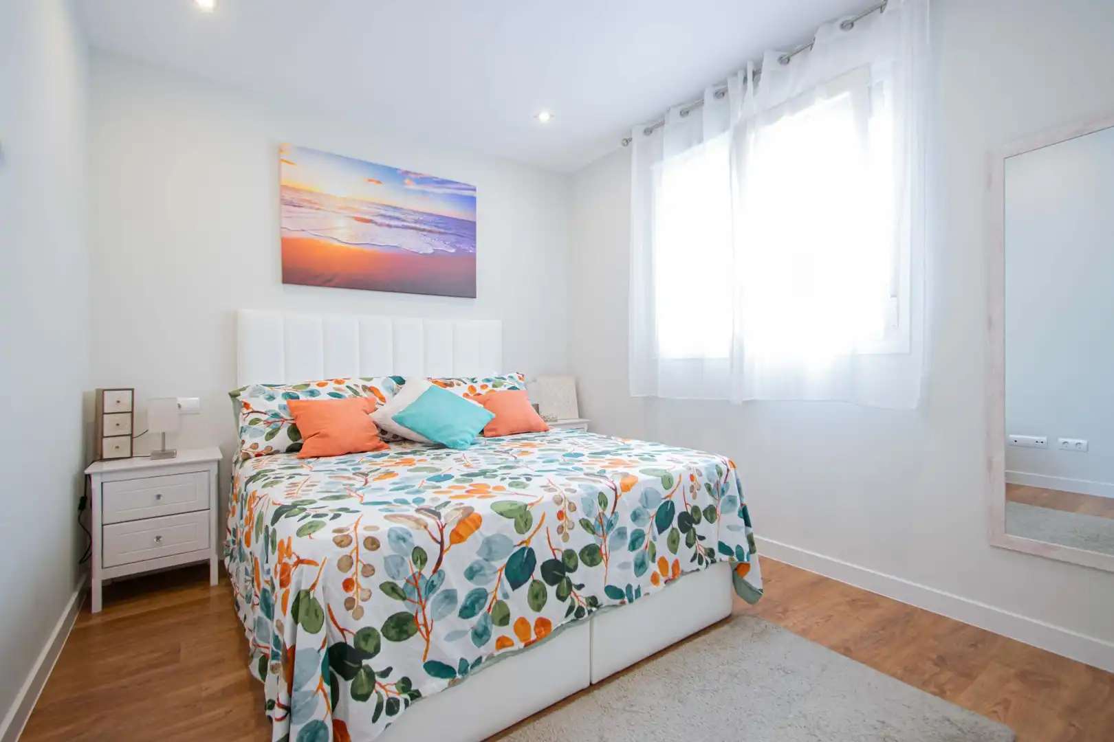Schlafzimmer von Wohnung zum Verkauf in Sevilla mit Klimaanlage, Heizung und Terrasse