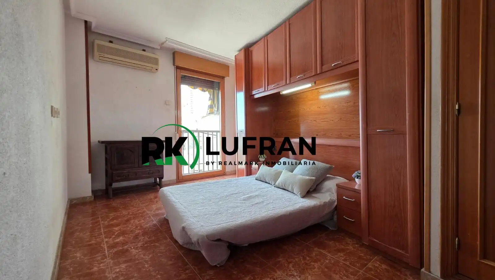 Bedroom of Flat for sale in Alicante / Alacant  with Terrace, Furnished and Balcony