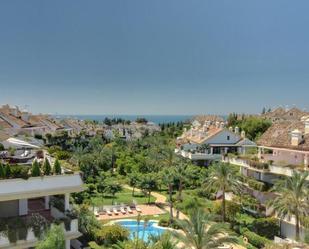 Garden of Planta baja to rent in Marbella  with Air Conditioner, Terrace and Furnished