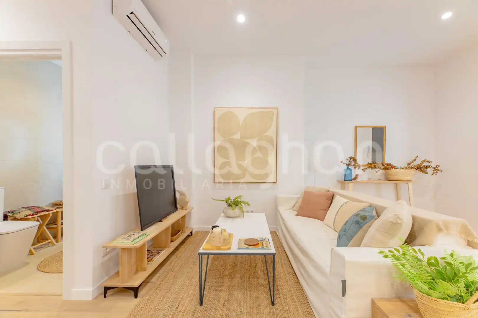 Sala d'estar de Planta baixa en venda en Valencia amb Aire condicionat, Calefacció i Terrassa