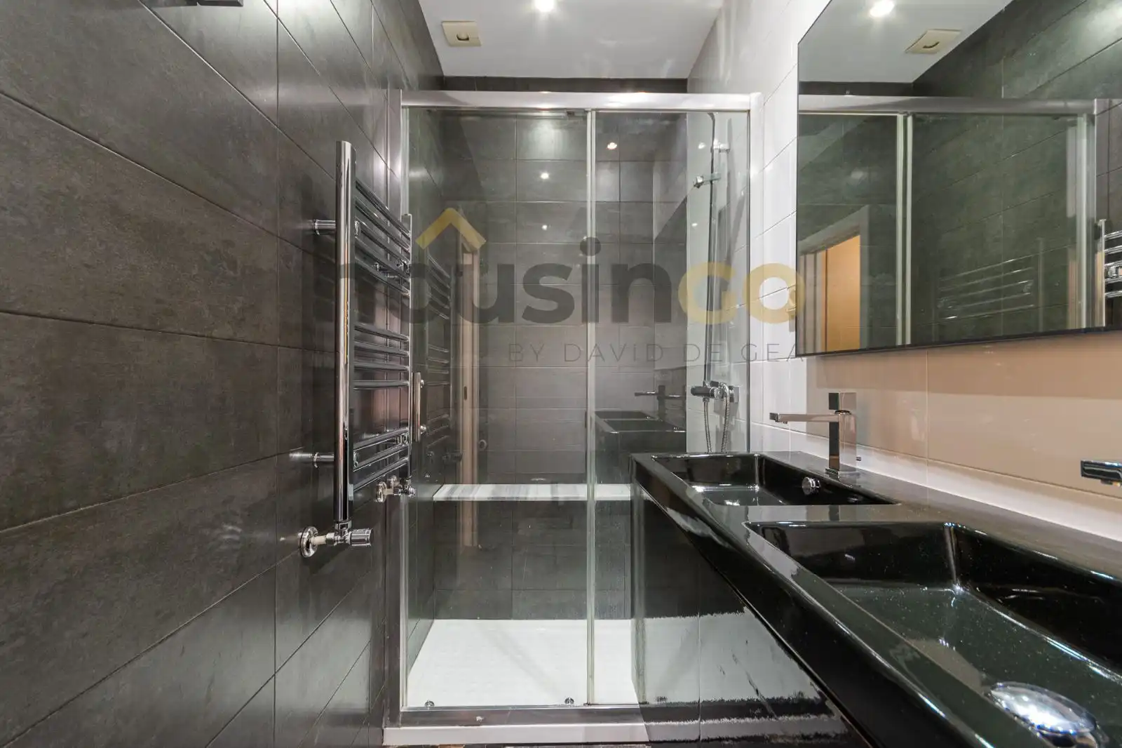 Badezimmer von Wohnung zur Miete in Madrid mit Heizung und Möbliert