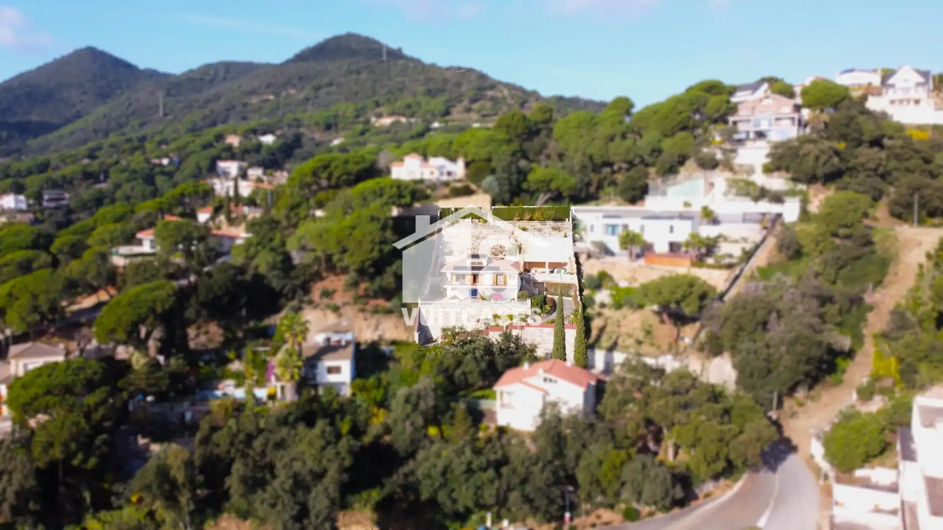 Vista exterior de Casa o xalet en venda en Arenys de Munt amb Calefacció, Terrassa i Traster