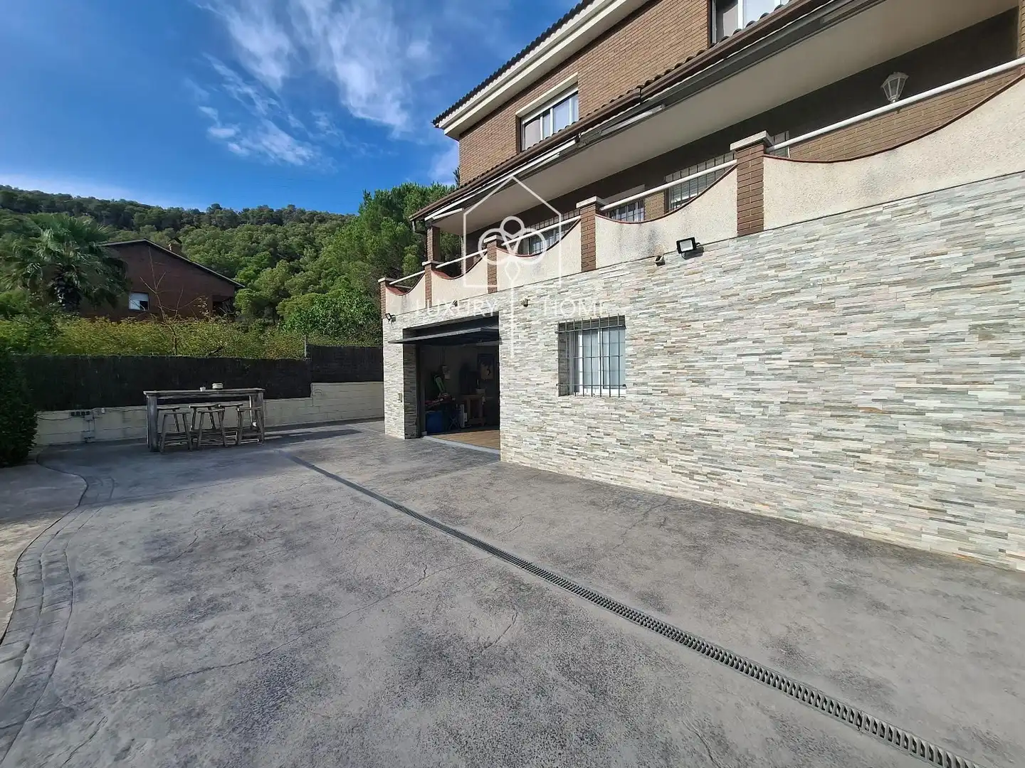 Exterior view of Houses for sale in Begues  with Air Conditioner, Heating and Terrace