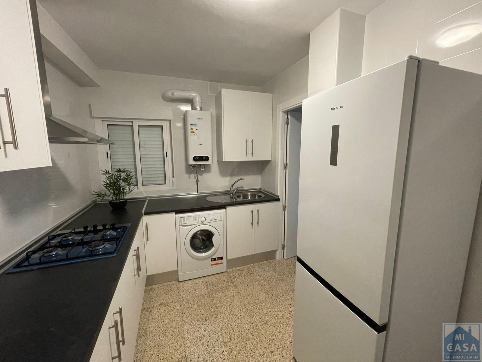 Kitchen of Flat to rent in Mérida  with Air Conditioner, Heating and Terrace