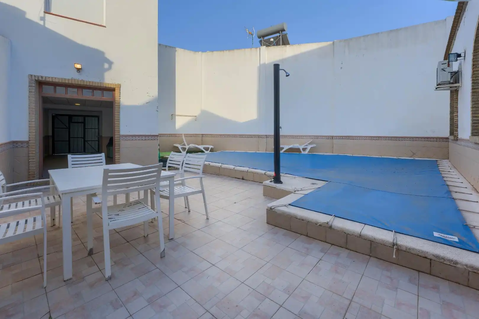Terraza de Casa adosada en venta en La Palma del Condado con Aire acondicionado, Calefacción y Terraza
