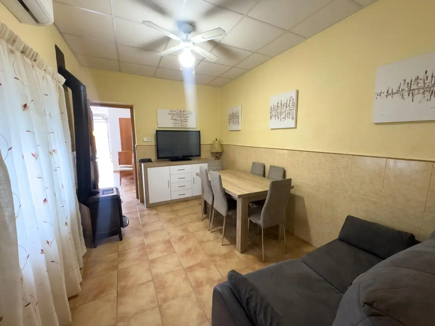Sala de estar de Planta baja de alquiler en Benejúzar con Aire acondicionado y Amueblado