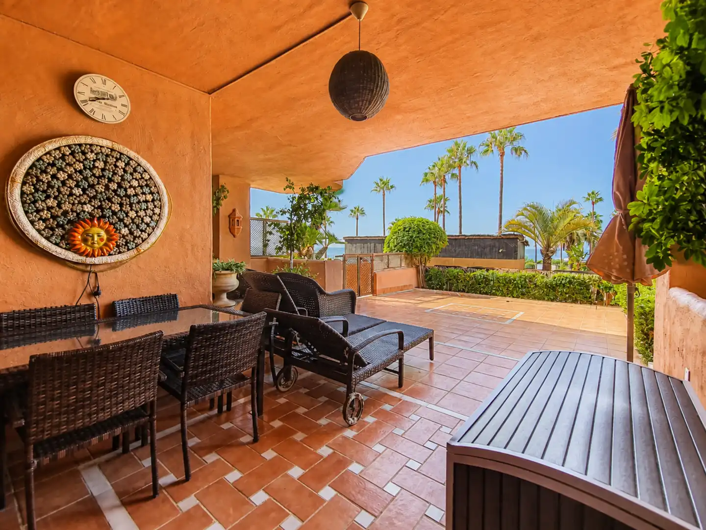 Terrassa de Apartament en venda en Estepona amb Aire condicionat, Terrassa i Moblat