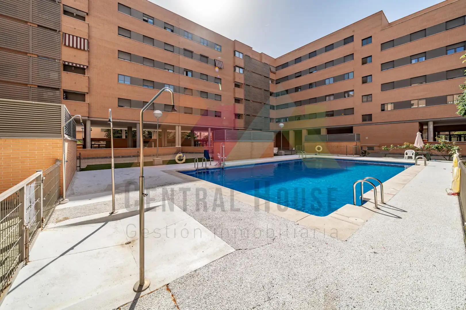 Swimming pool of Flat for sale in Leganés  with Air Conditioner, Heating and Parquet flooring