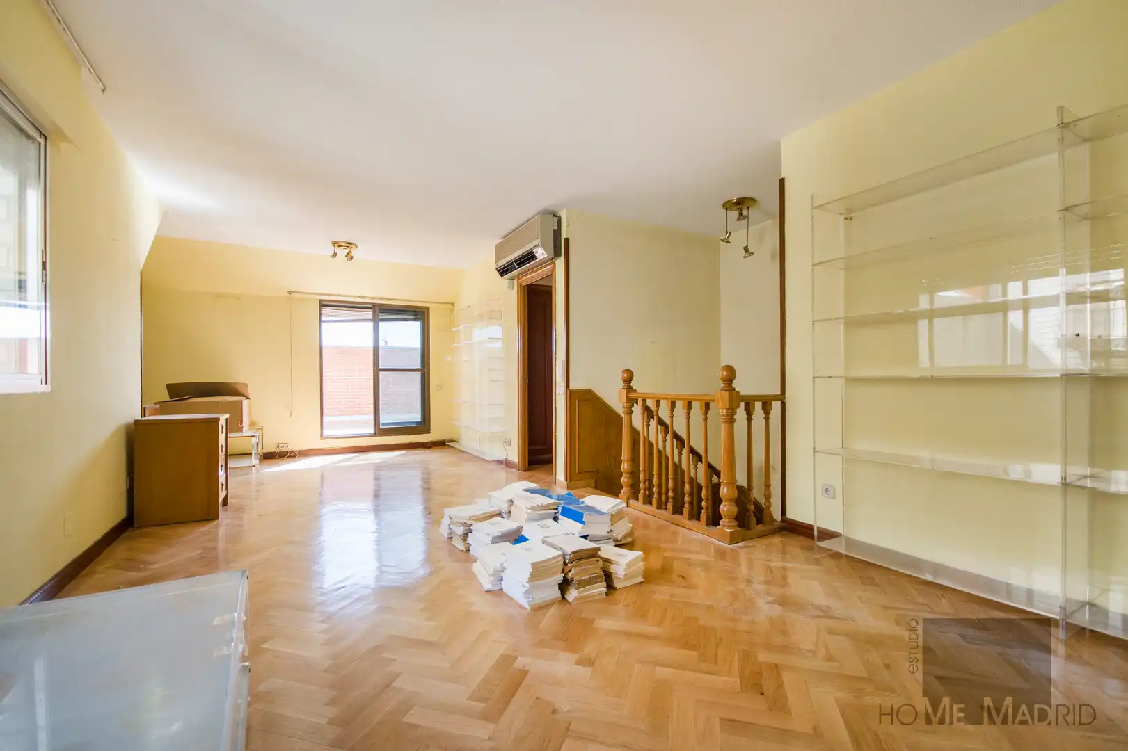 Living room of Attic for sale in Madrid  with Air Conditioner, Heating and Terrace