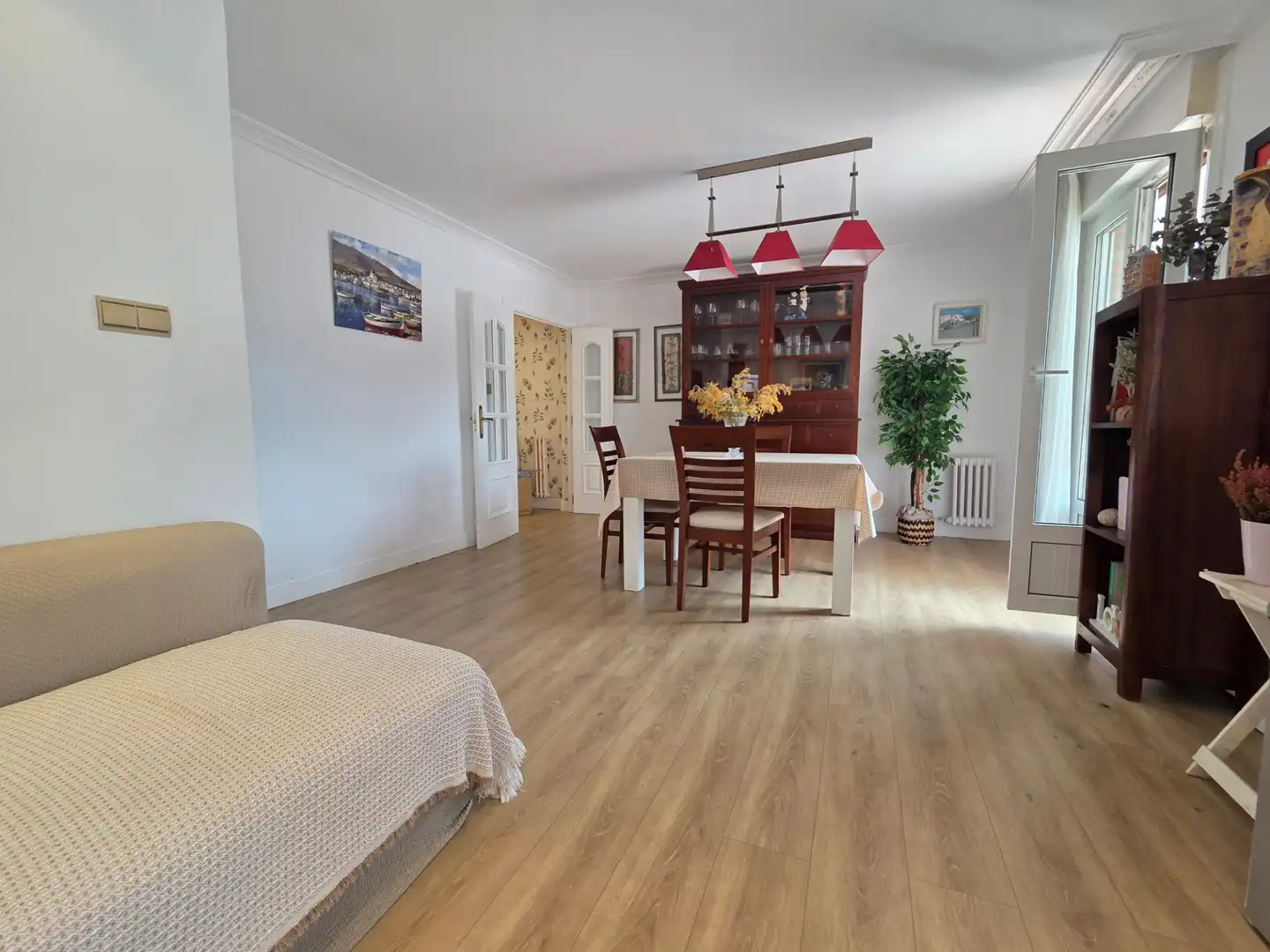 Dining room of Flat for sale in Bilbao   with Heating and Balcony