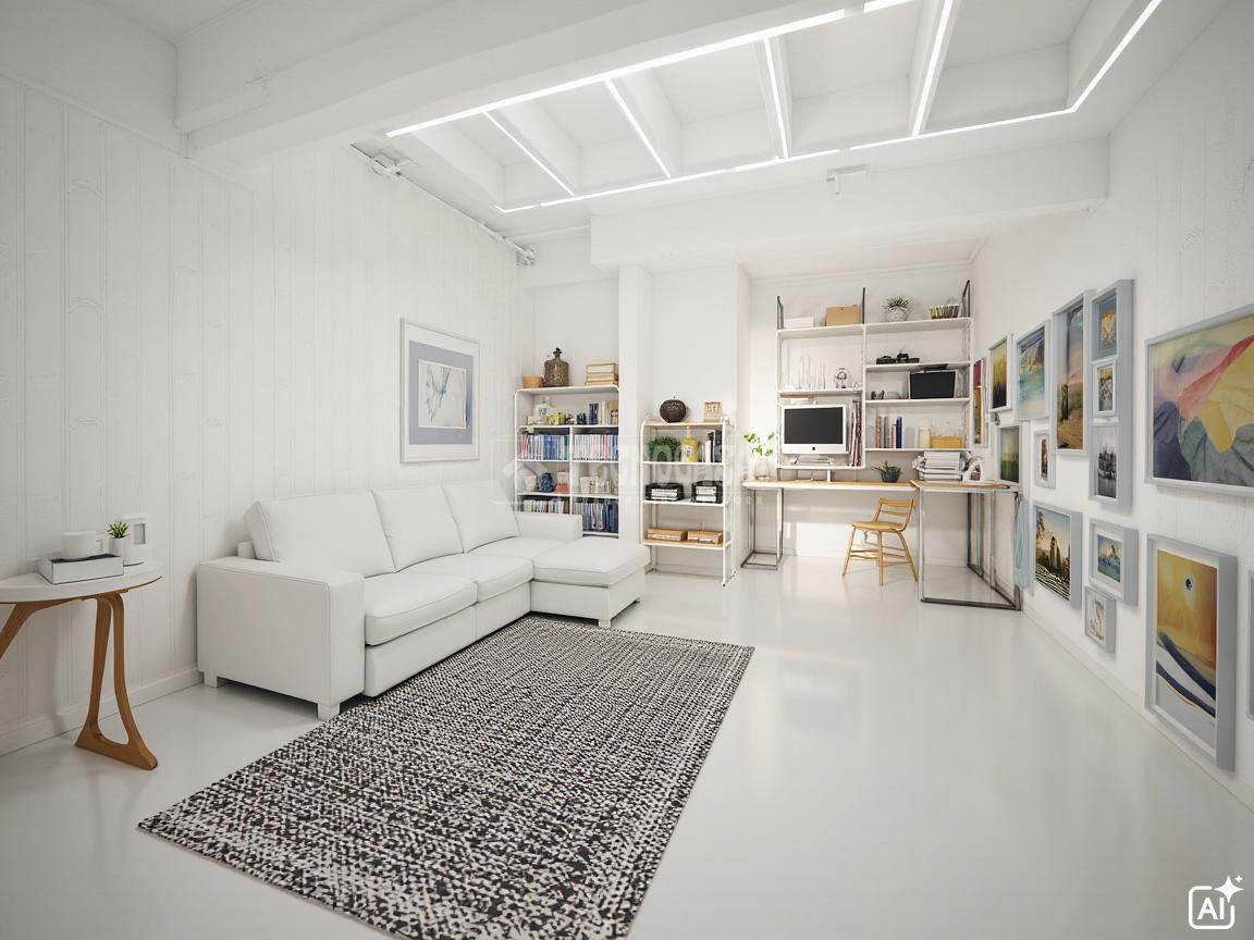 Wohnzimmer von Geschaftsraum zum Verkauf in  Madrid Capital mit Parkett