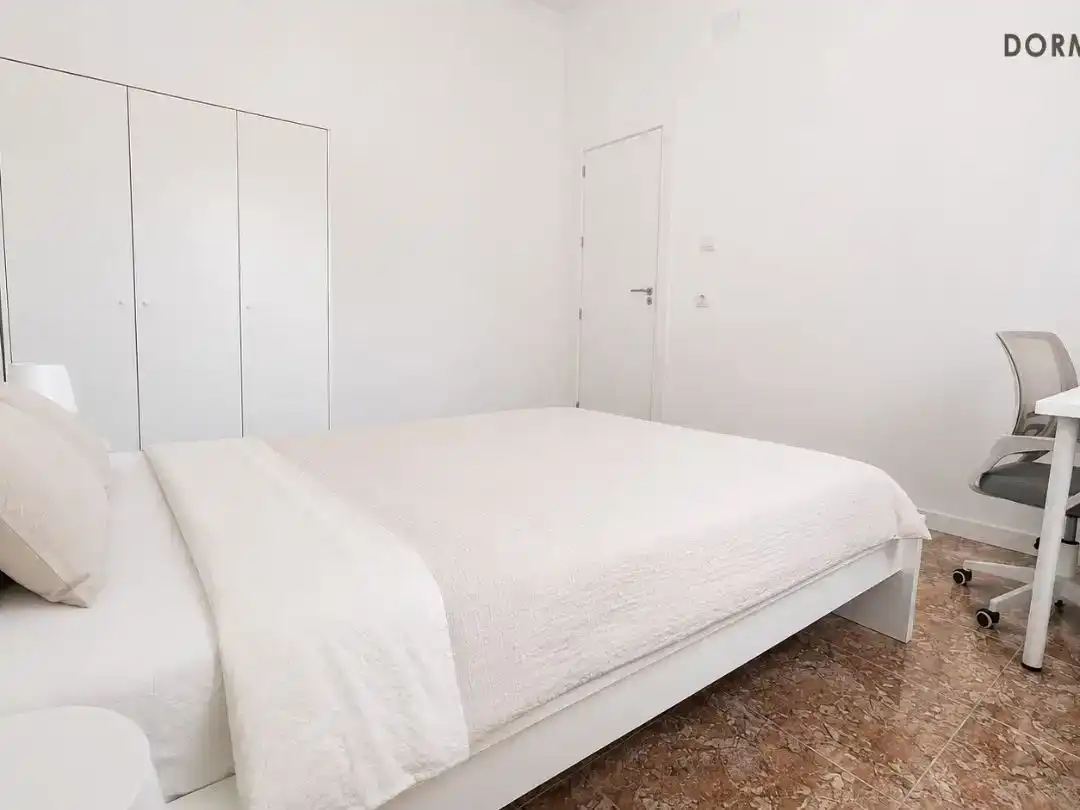 Schlafzimmer von Wohnung zur Miete in Cartagena mit Klimaanlage, Privatgarten und Möbliert