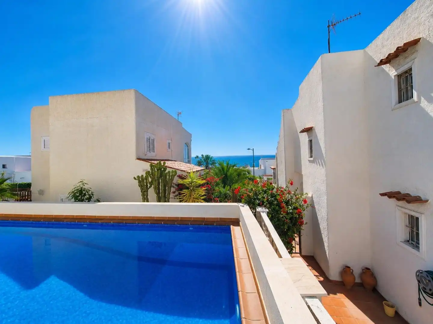 Piscina de Casa o chalet en venta en Mojácar con Aire acondicionado, Calefacción y Terraza