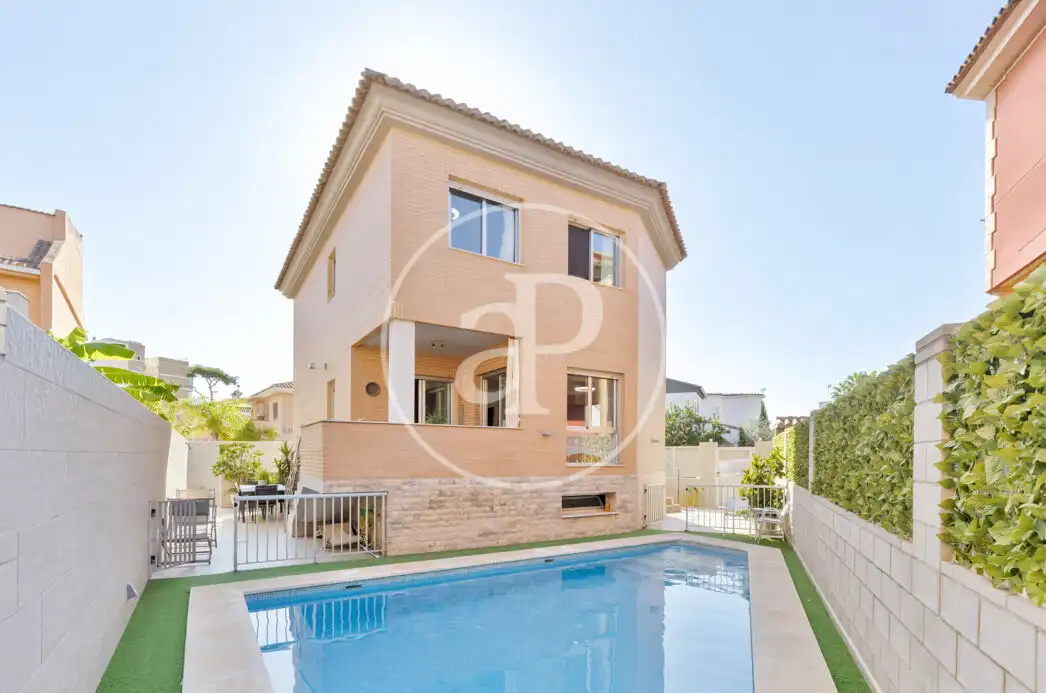 Vista exterior de Casa o chalet en venta en Sueca con Calefacción, Jardín privado y Terraza