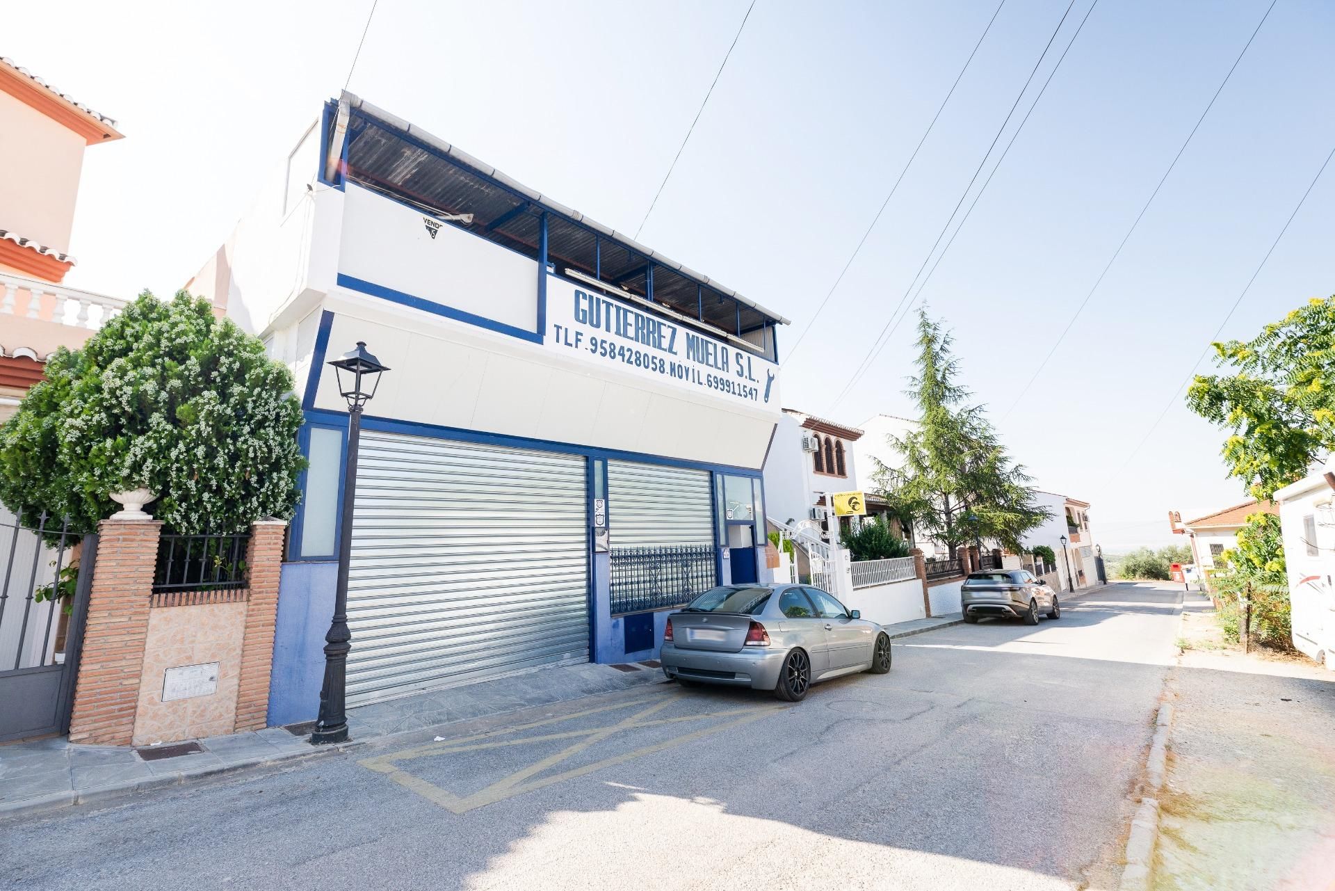 Vista exterior de Local en venda en Güevéjar