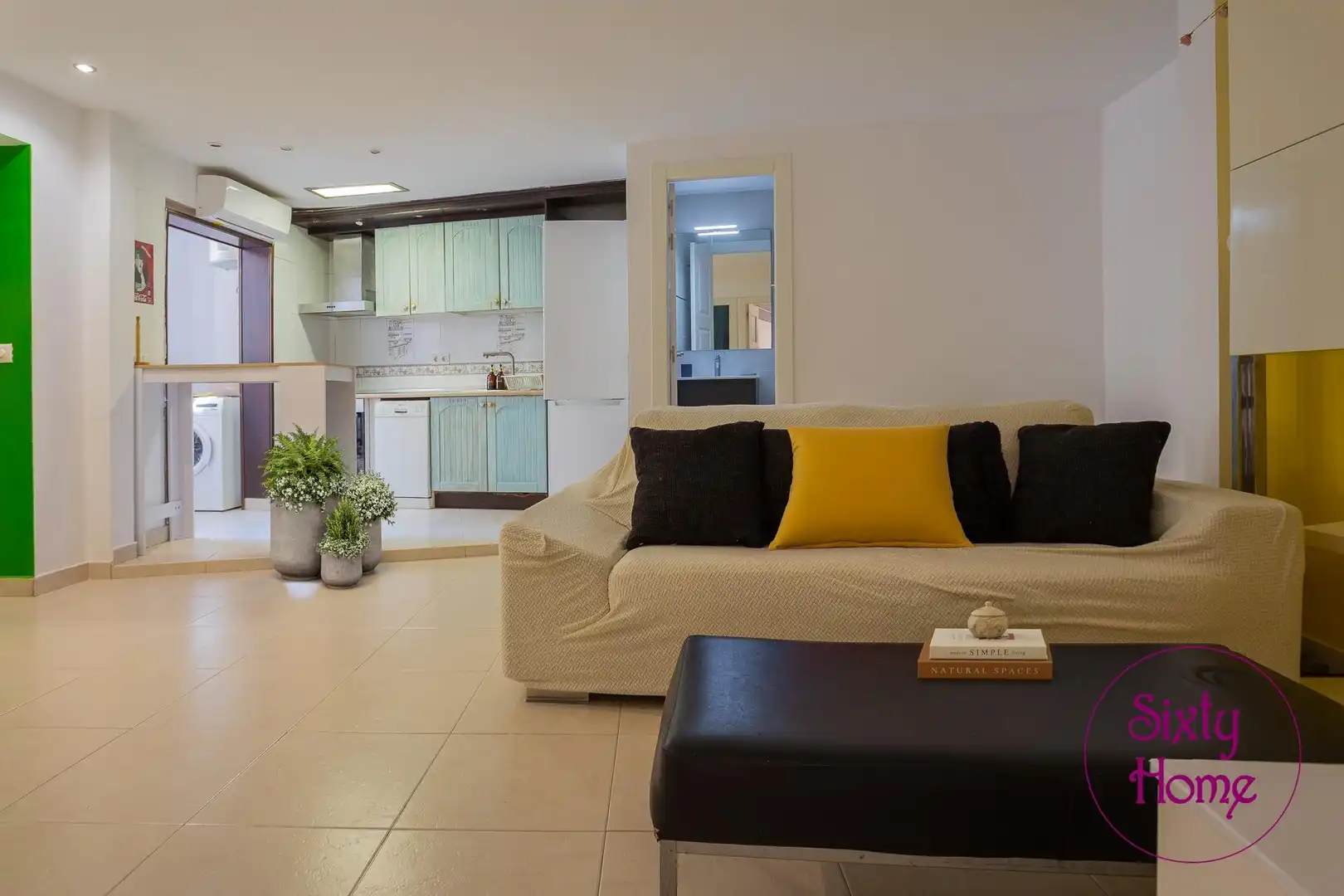Sala de estar de Piso en venta en Zaragoza con Calefacción, Amueblado y Balcón