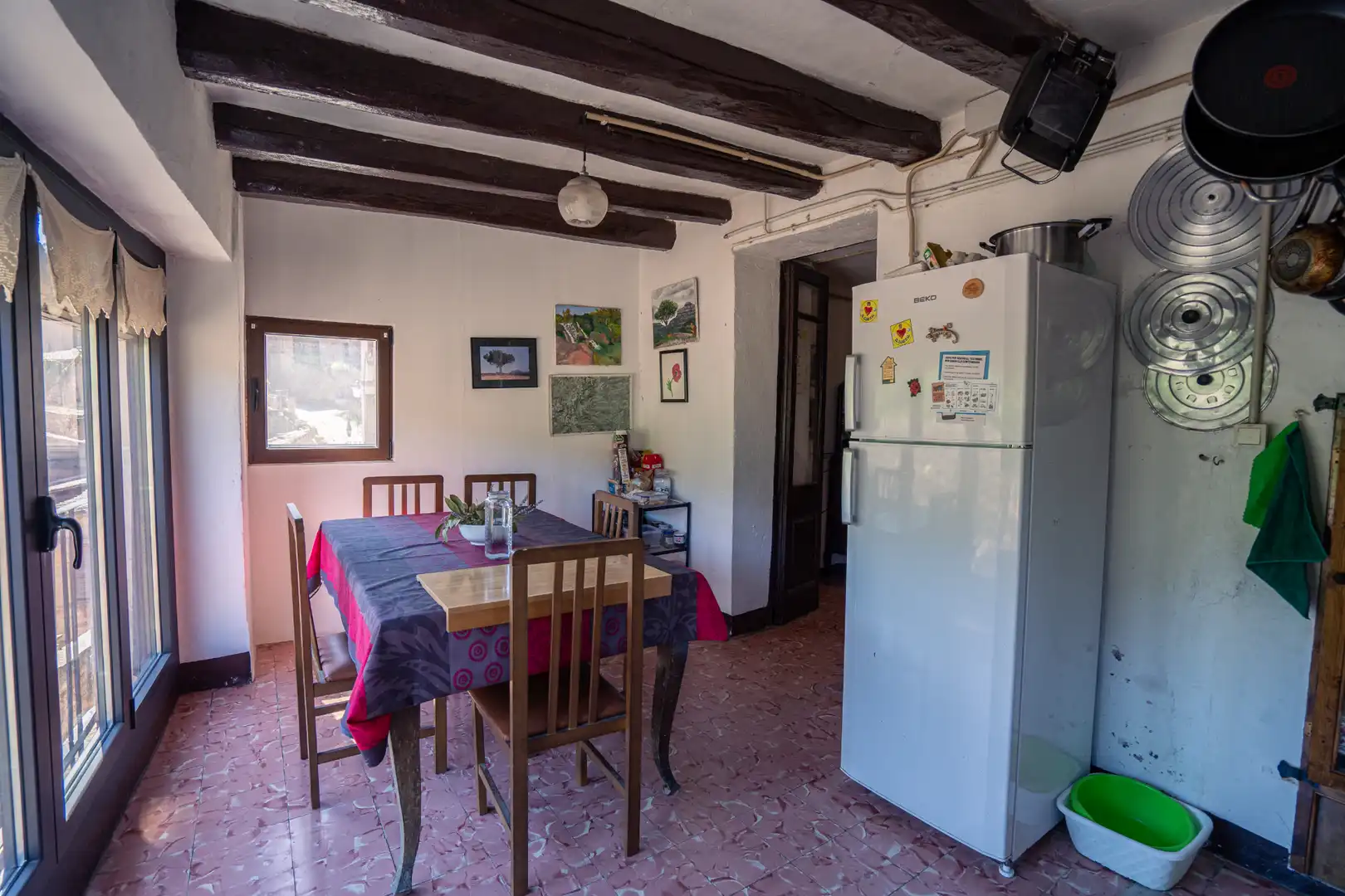 Cuina de Casa adosada en venda en Mura amb Terrassa, Traster i Balcó