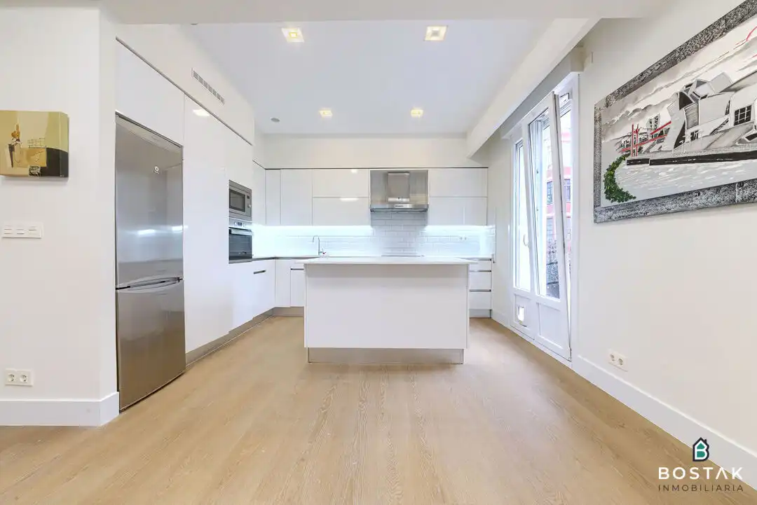 Kitchen of Flat for sale in Barakaldo   with Heating and Terrace