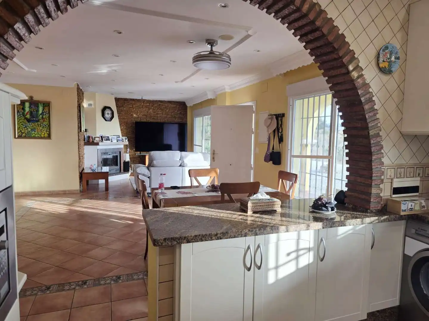 Cuina de Finca rústica en venda en Arucas amb Aire condicionat, Piscina i Moblat