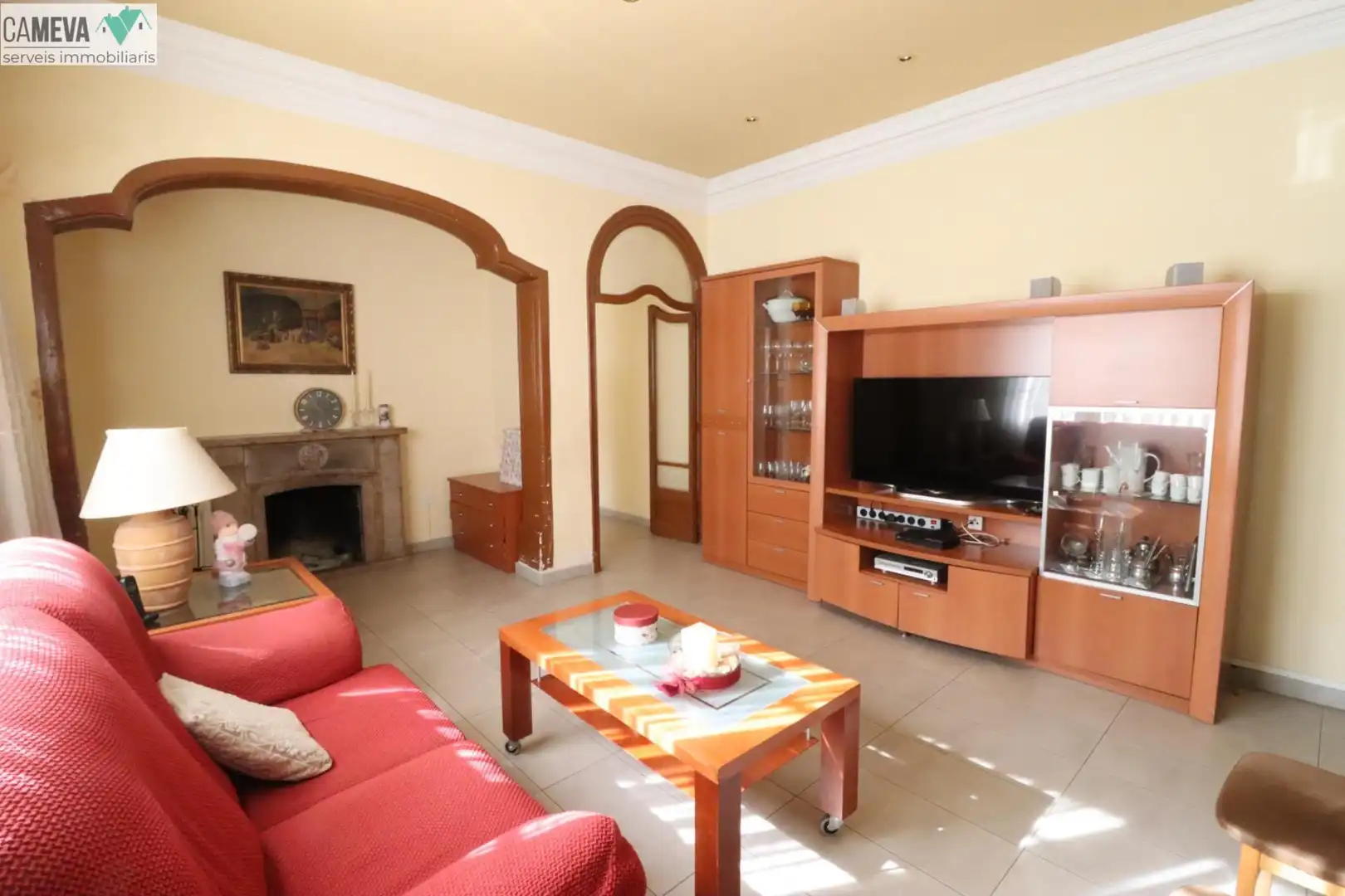 Living room of Houses for sale in Sabadell  with Heating, Private garden and Terrace