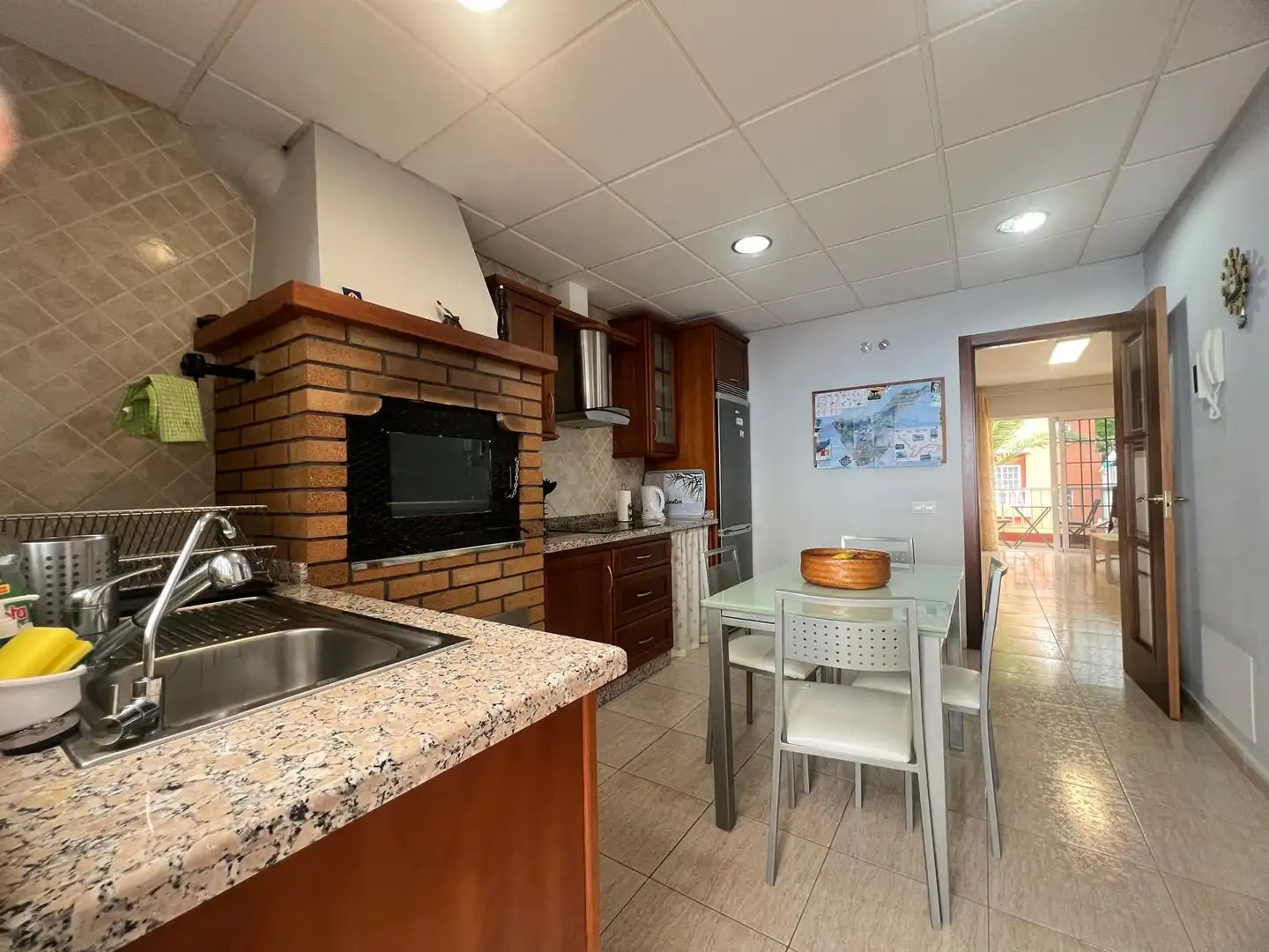 Küche von Wohnung zur Miete in Los Realejos mit Terrasse, Abstellraum und Balkon