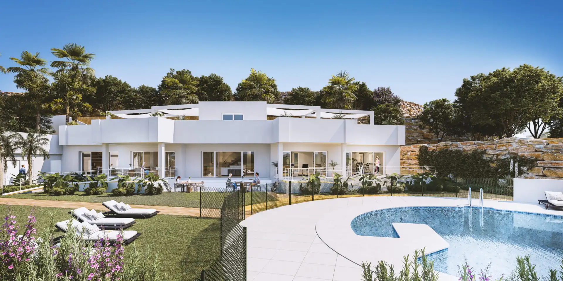 Bajo con piscina en venta en Estepona Pueblo, imagen 4