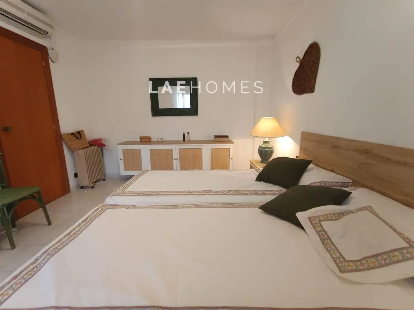 Bedroom of Apartments for rent in Benicasim / Benicàssim  with Air Conditioner, Terrace and Furnished