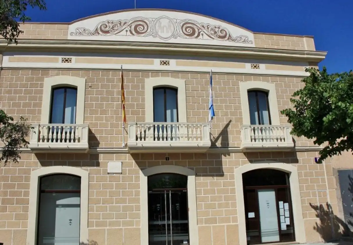 Exterior view of Detached homes for sale in El Pla de Santa Maria  with Air Conditioner, Private garden and Terrace