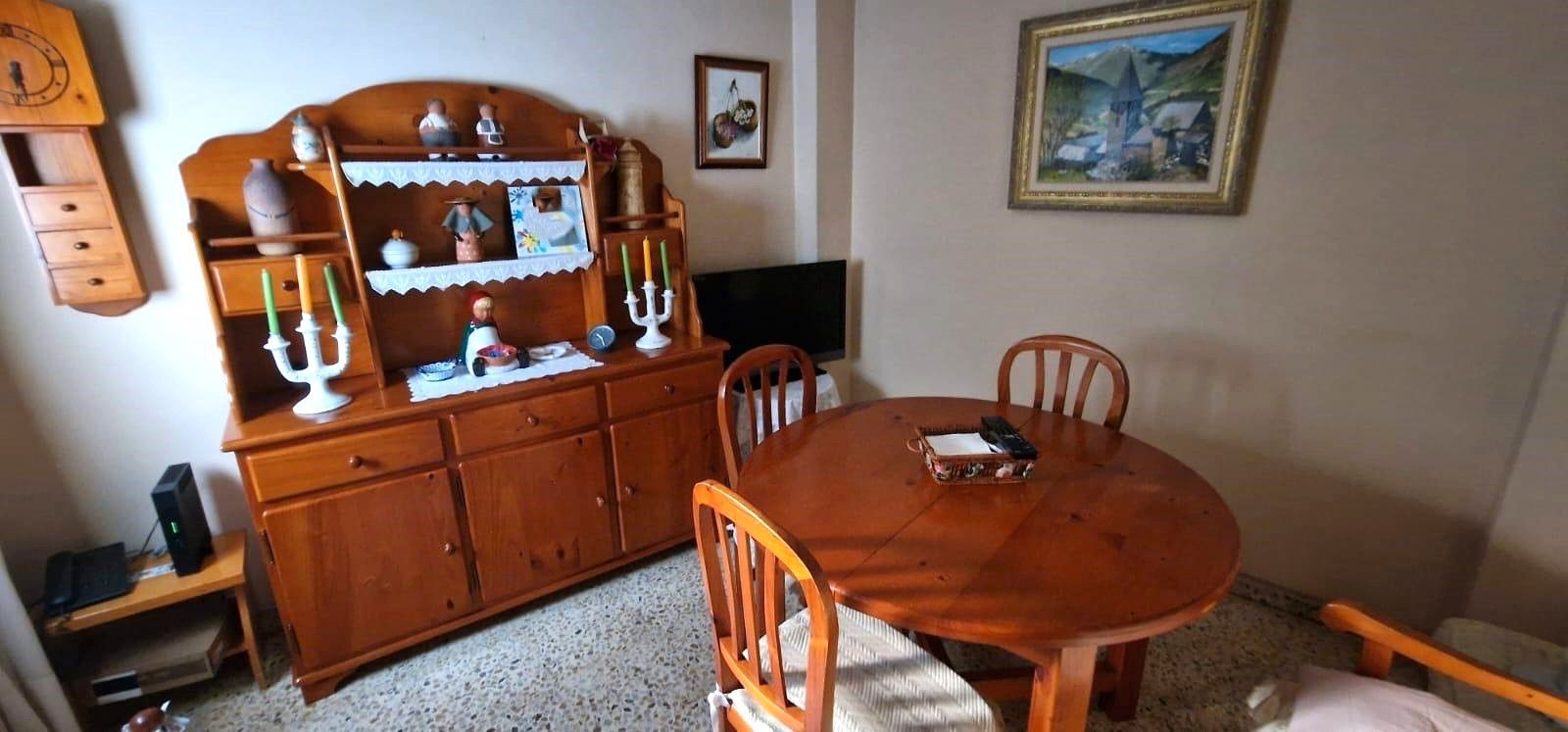 Dining room of Flat for sale in  Barcelona Capital  with Furnished