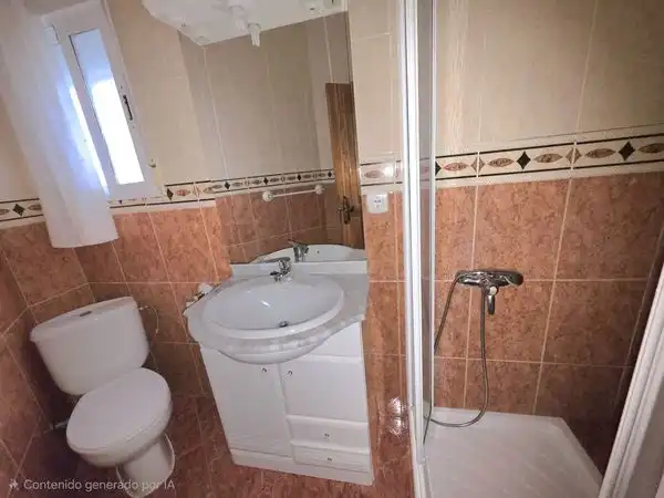 Bathroom of Flat for sale in Pulpí  with Air Conditioner, Furnished and Washing machine