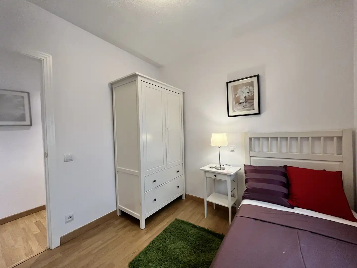 Habitación de Piso de alquiler en Madrid con Aire acondicionado, Terraza y Amueblado