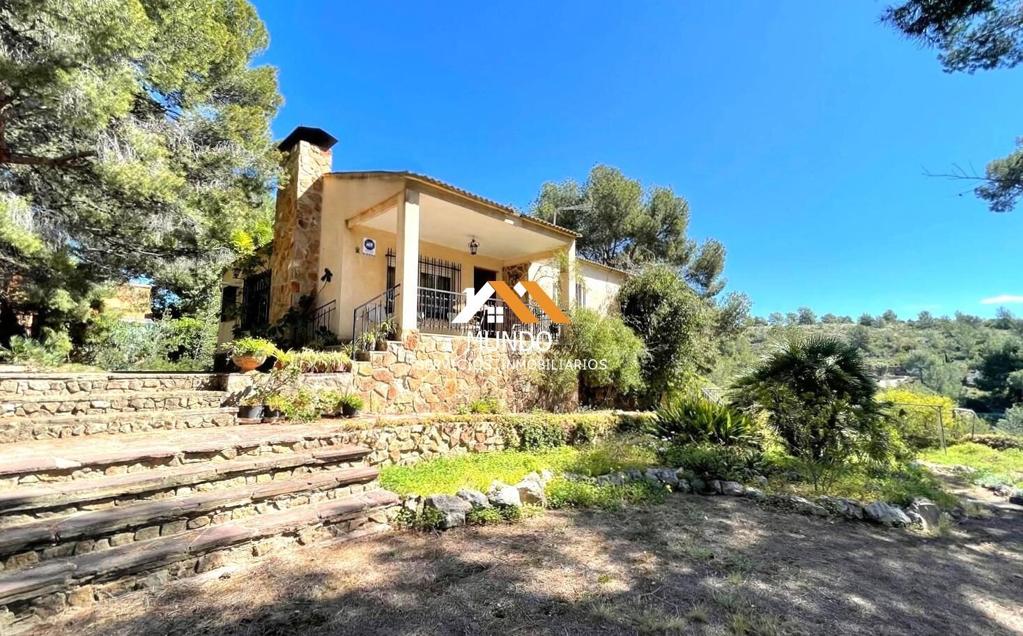 Jardí de Casa o xalet en venda en Olocau amb Aire condicionat, Jardí privat i Terrassa