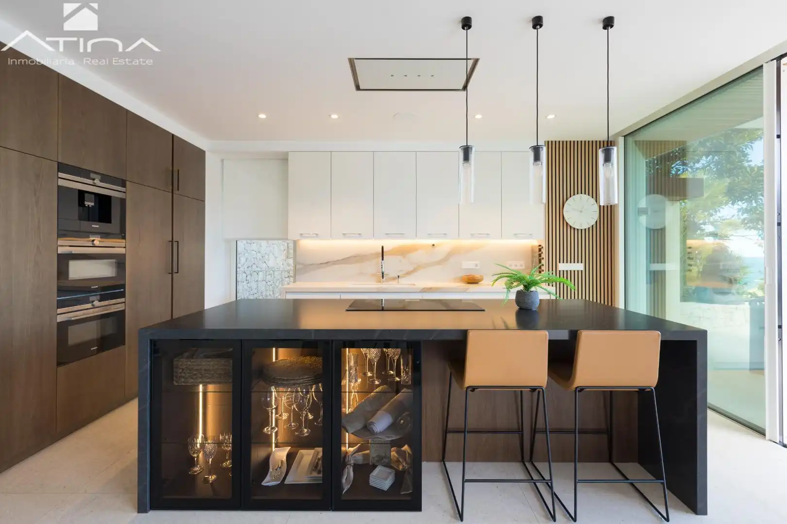 Kitchen of Houses for sale in Jávea / Xàbia  with Air Conditioner, Private garden and Terrace