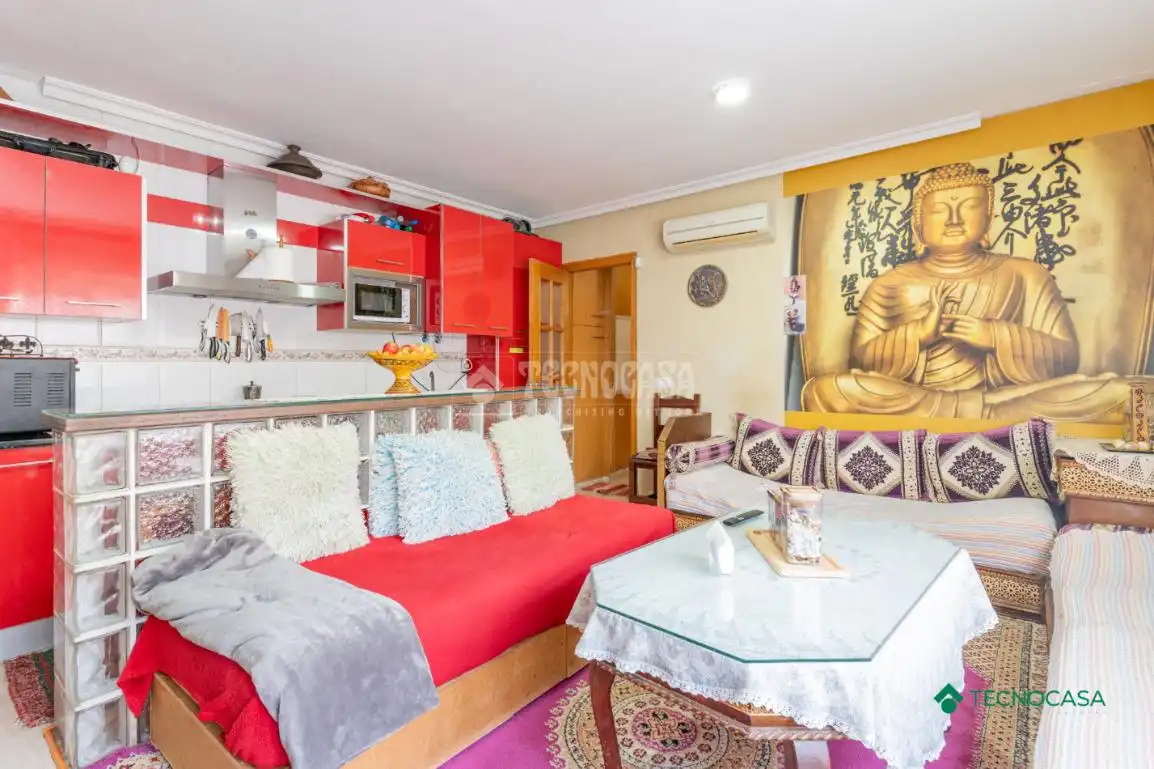 Living room of Flat for sale in Roquetas de Mar  with Air Conditioner and Community pool